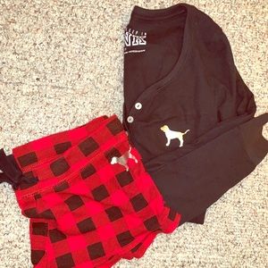 Victoria’s Secret PINK Holiday PJ Set